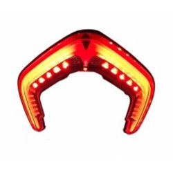 Dunkel getöntes LED-Rücklicht für Streetfighter V4/V2 oder Panigale V4 / V2