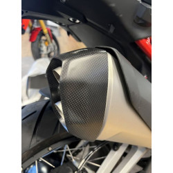 Carbon matt -Auspuff-Endkappe DUCATI MULTISTRADA V4 Bj 2021, 2022, 2023