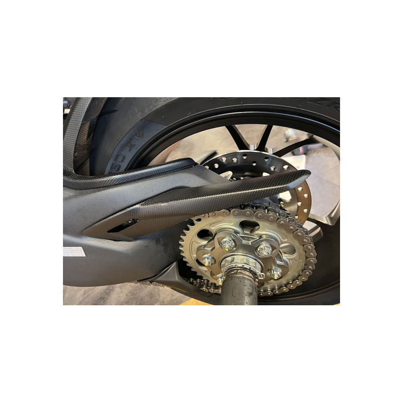 Kettenschutz Carbon für Ducati Multistrada V4 Pikes Peak / RS