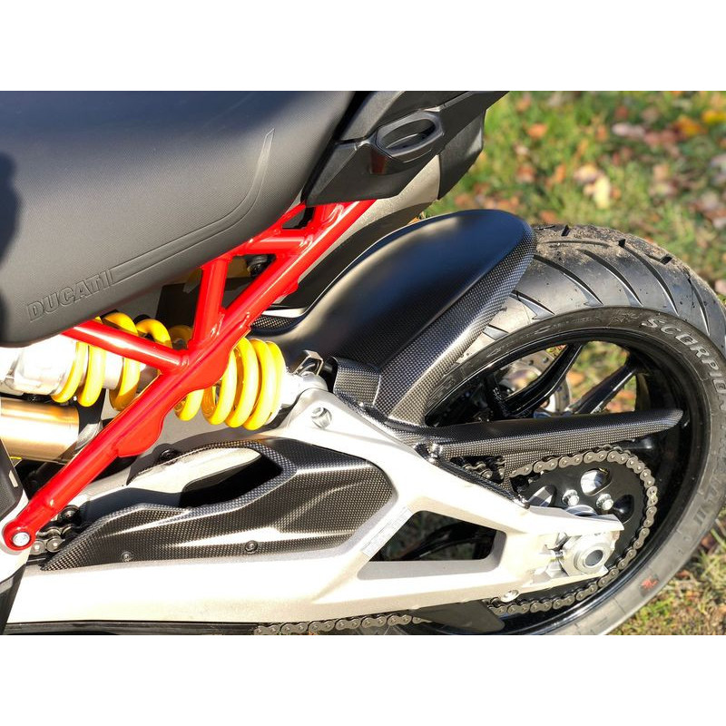 Kettenschutz vorn Carbon für Ducati Multistrada V4