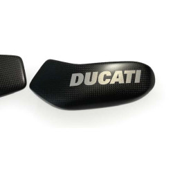 Tankschutz Carbon matt mit Docati Logo Panigale V4, SF V4