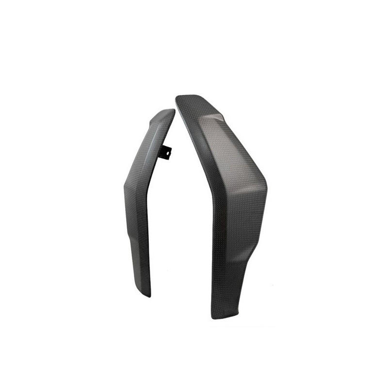 Kühlerabdeckungen Carbon matt für Ducati Streetfighter V2