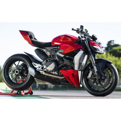 Kühlerabdeckungen Carbon matt für Ducati Streetfighter V2