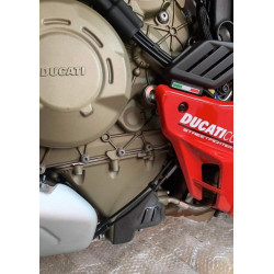 Carbonmatt Ölwannenabdeckung Streetfighter V4 + Panigale V4