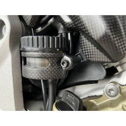Carbonworld Behälterhalter, hinten,Carbon matt geeignet Multistrada V4