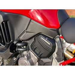 Seitliche Tankabdeckungen Carbon matt für Ducati Multistrada V4