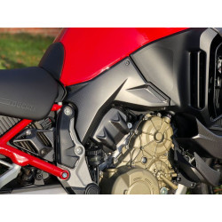 Seitliche Tankabdeckungen Carbon matt für Ducati Multistrada V4